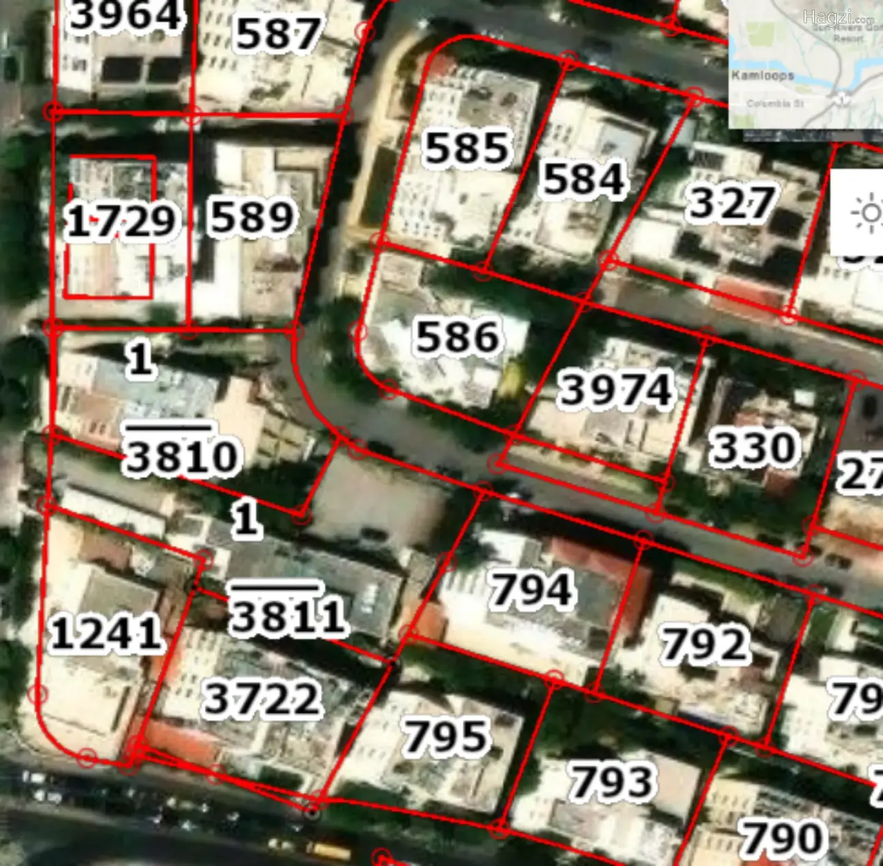 land for sale in Abdoun Al Shamali #2528