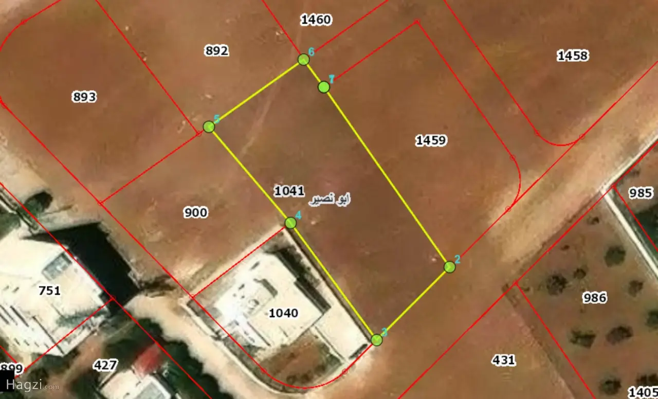 857 sqm Land for Sale in Abu Nsair #2404