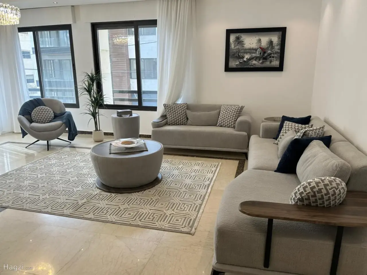 Furnished apartment for rent #986