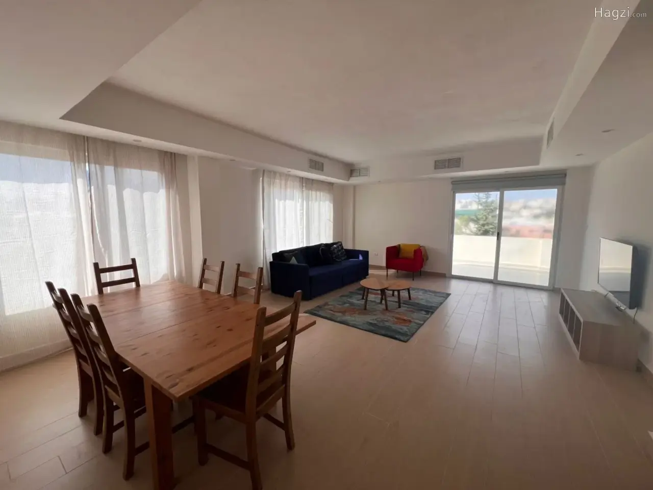 110 sqm Furnished 2-Bedroom Top Floor Apartment #10558