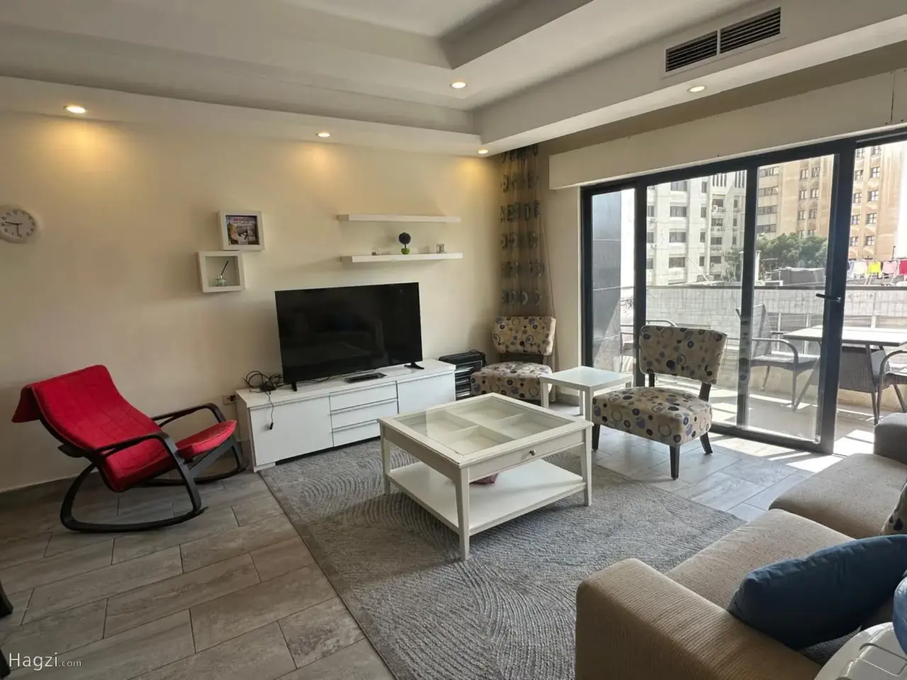 Furnished apartment for rent in Al Shmesani #4288