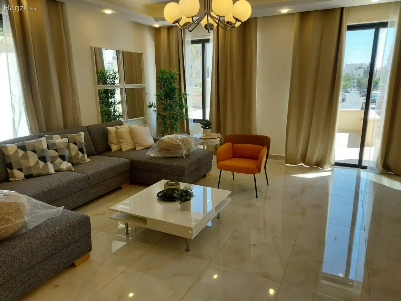 Ground floor apartment for rent in Shmeisani #2214