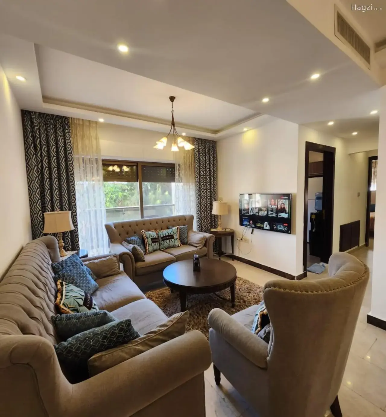 Furnished apartment for rent in Al Shmesani #852