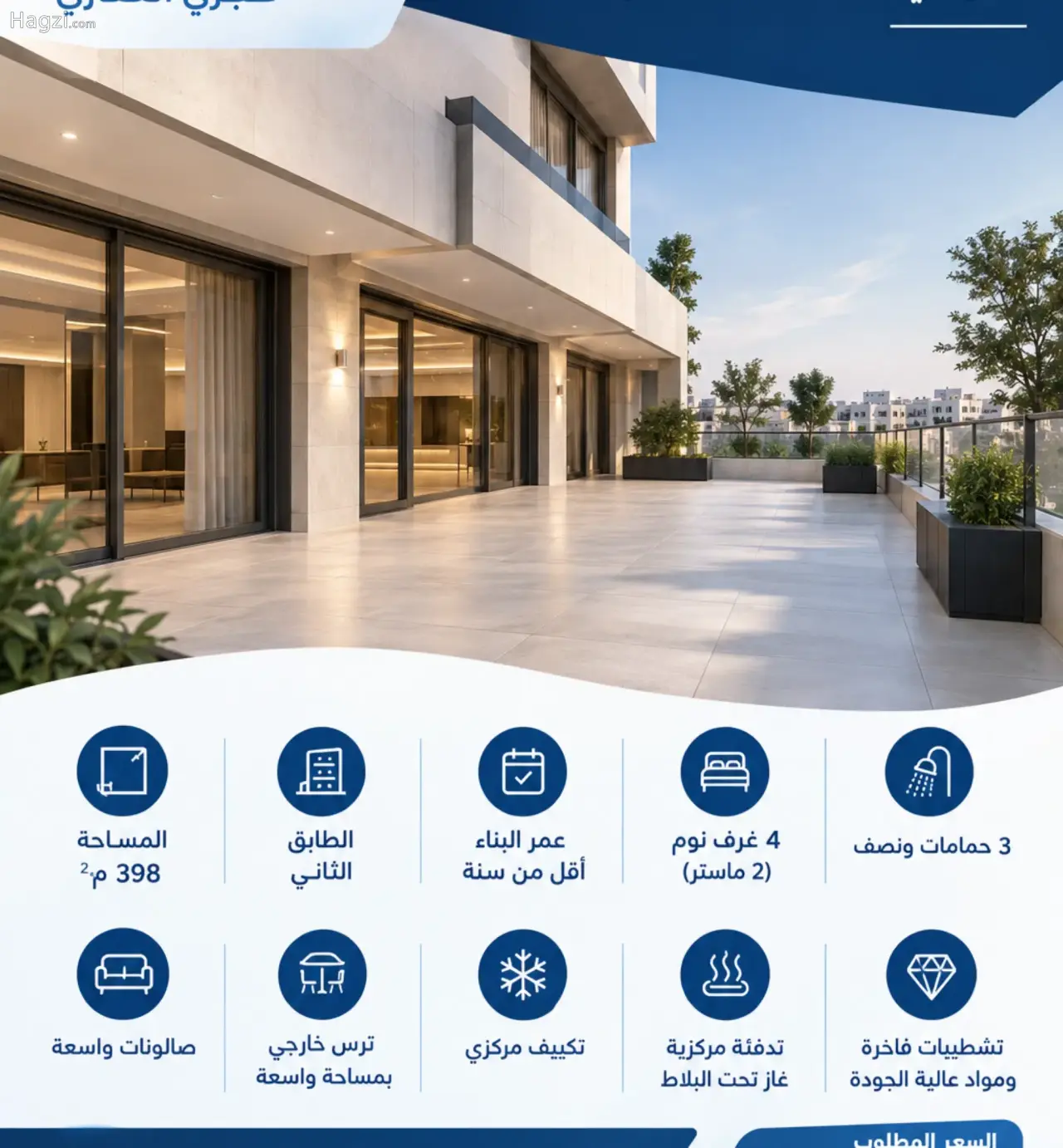 Luxury Full-Floor Apartment for Sale in 4th Circle, Amman #11236