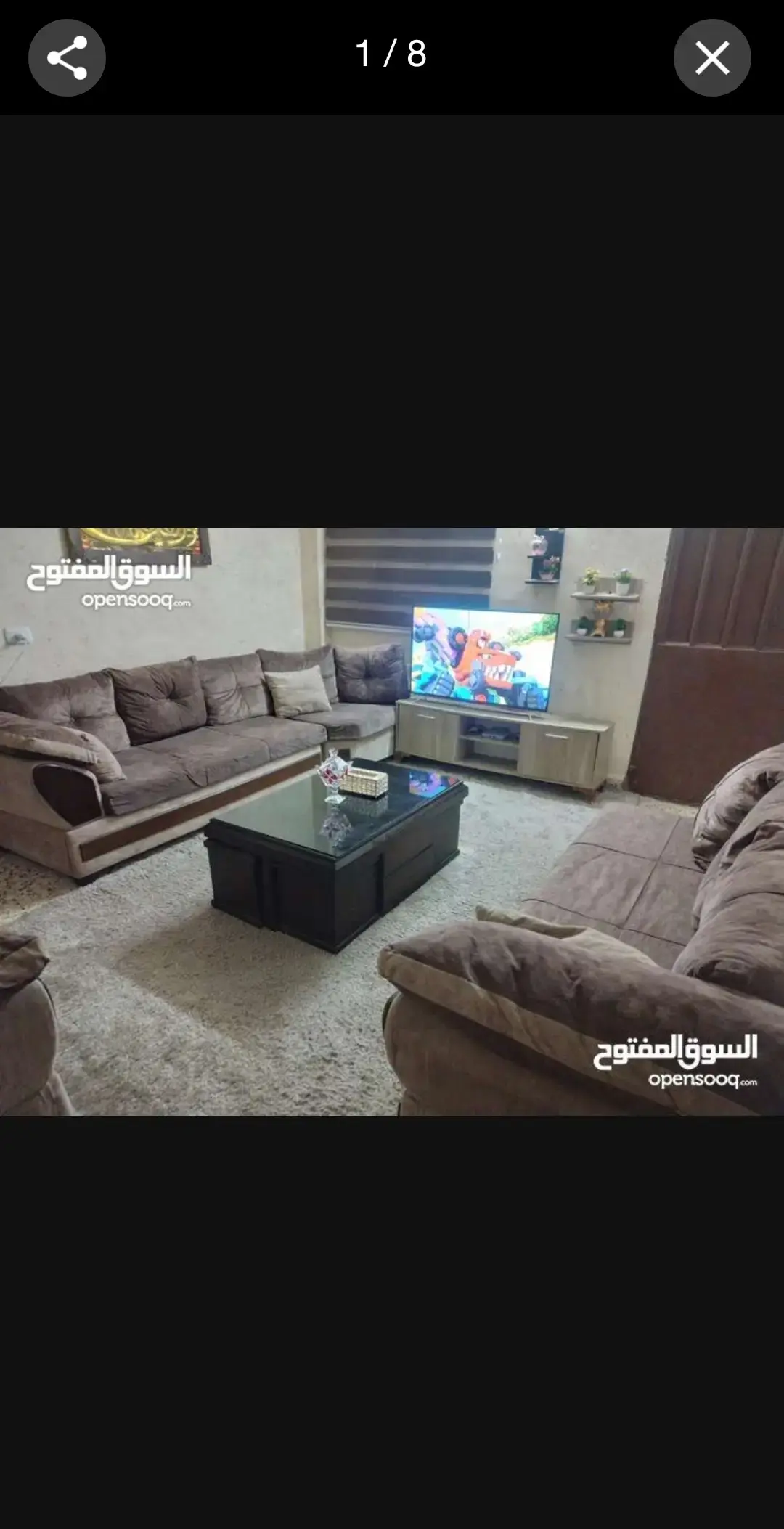 2-bedroom 125 m² apartment for sale or swap on Al Autostrad, Zarqa