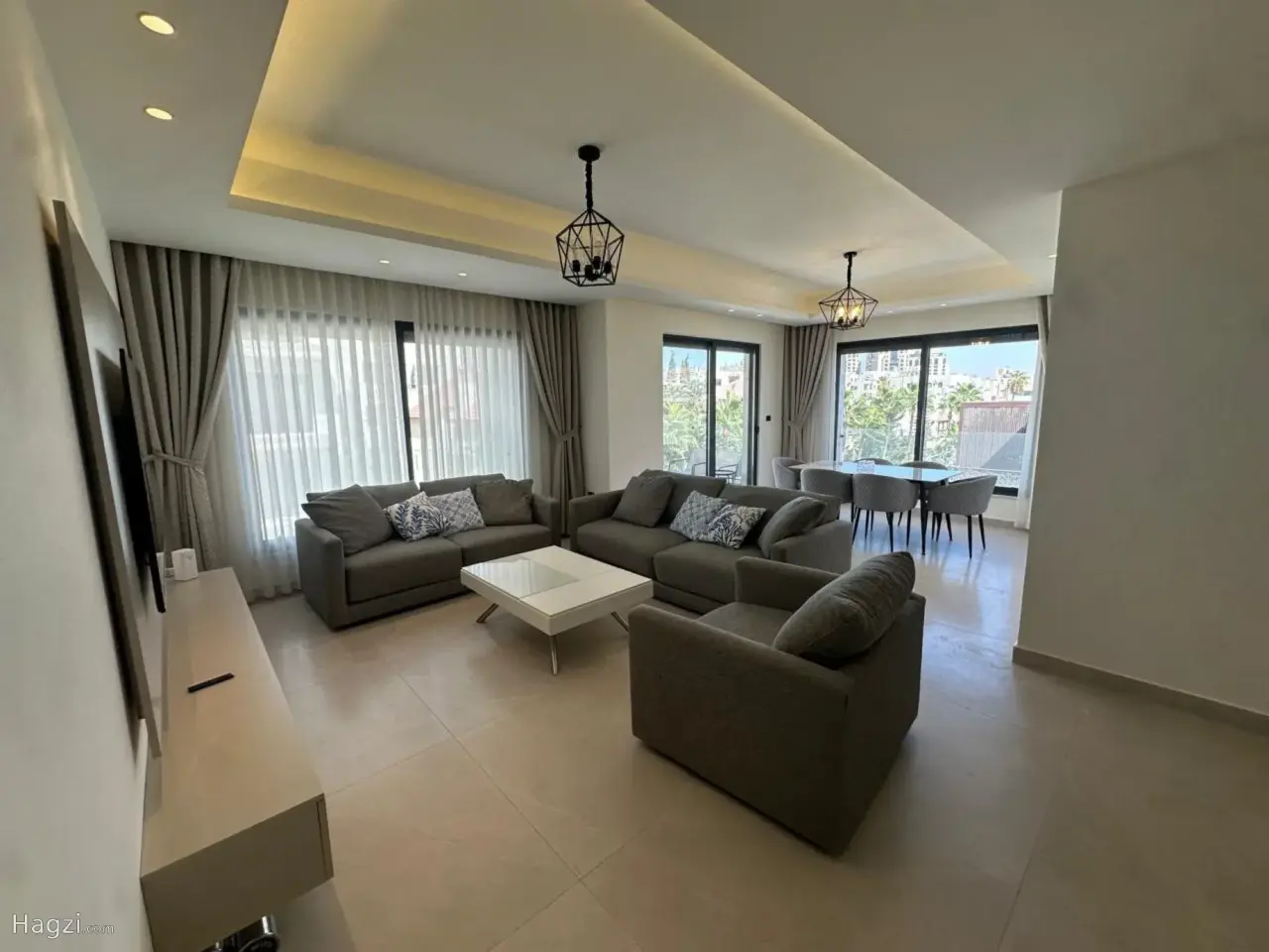 Furnished Three Bedrooms Apartment for Rent in Abdoun #10908