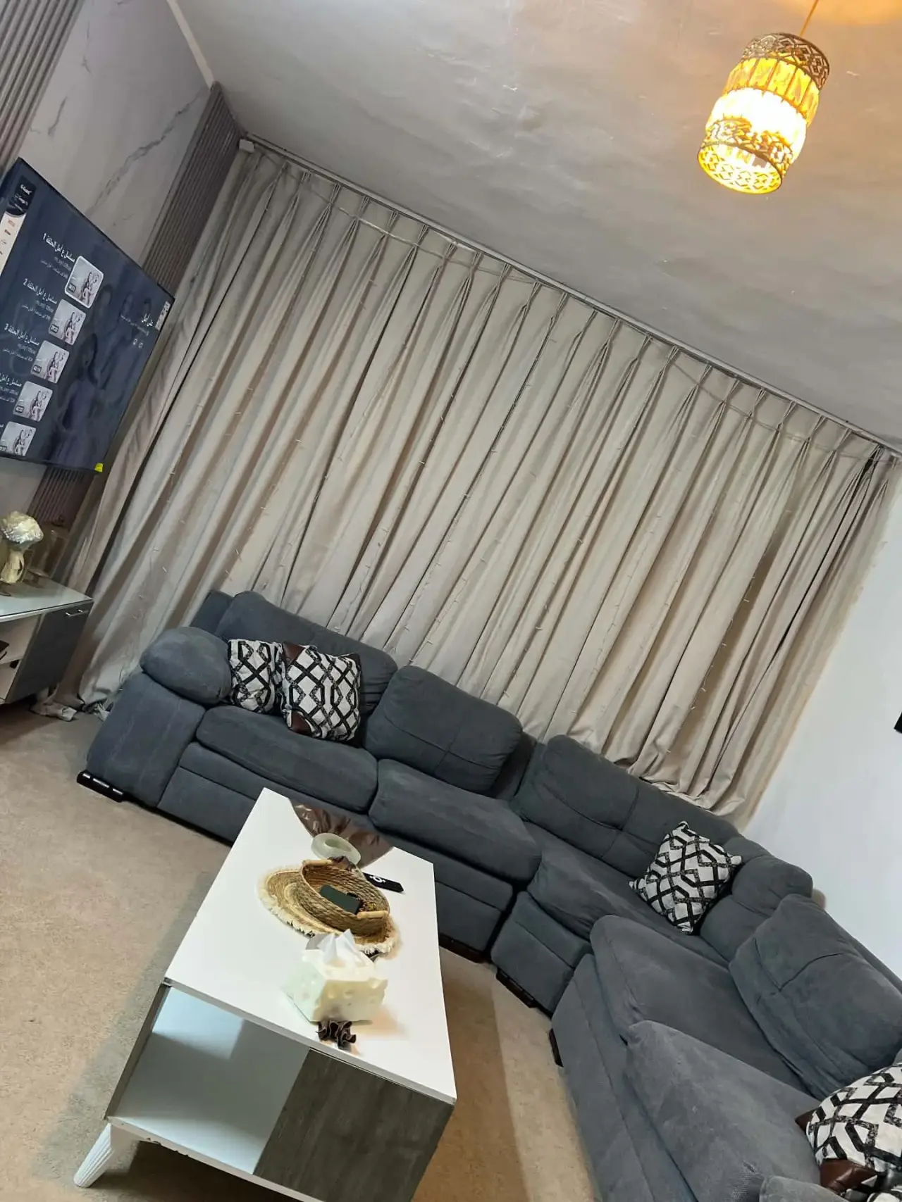 Cash or instalments: 2-bedroom basement flat in Mojamma' Al Sheikh Khalil