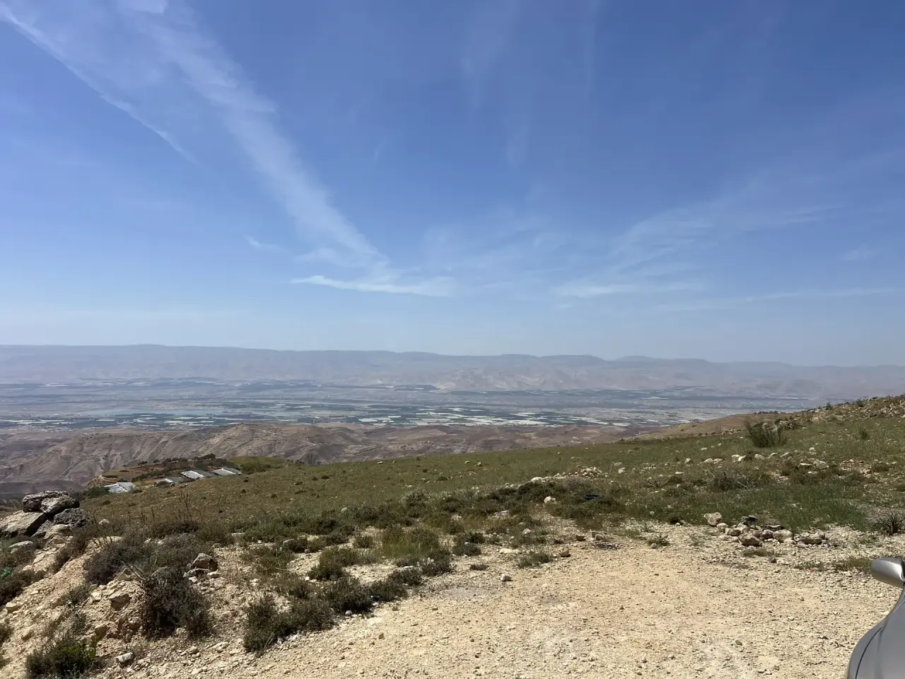 Jordan Valley views from 7,126 m² of farm land in South Al Butain, Al Maghareeb
