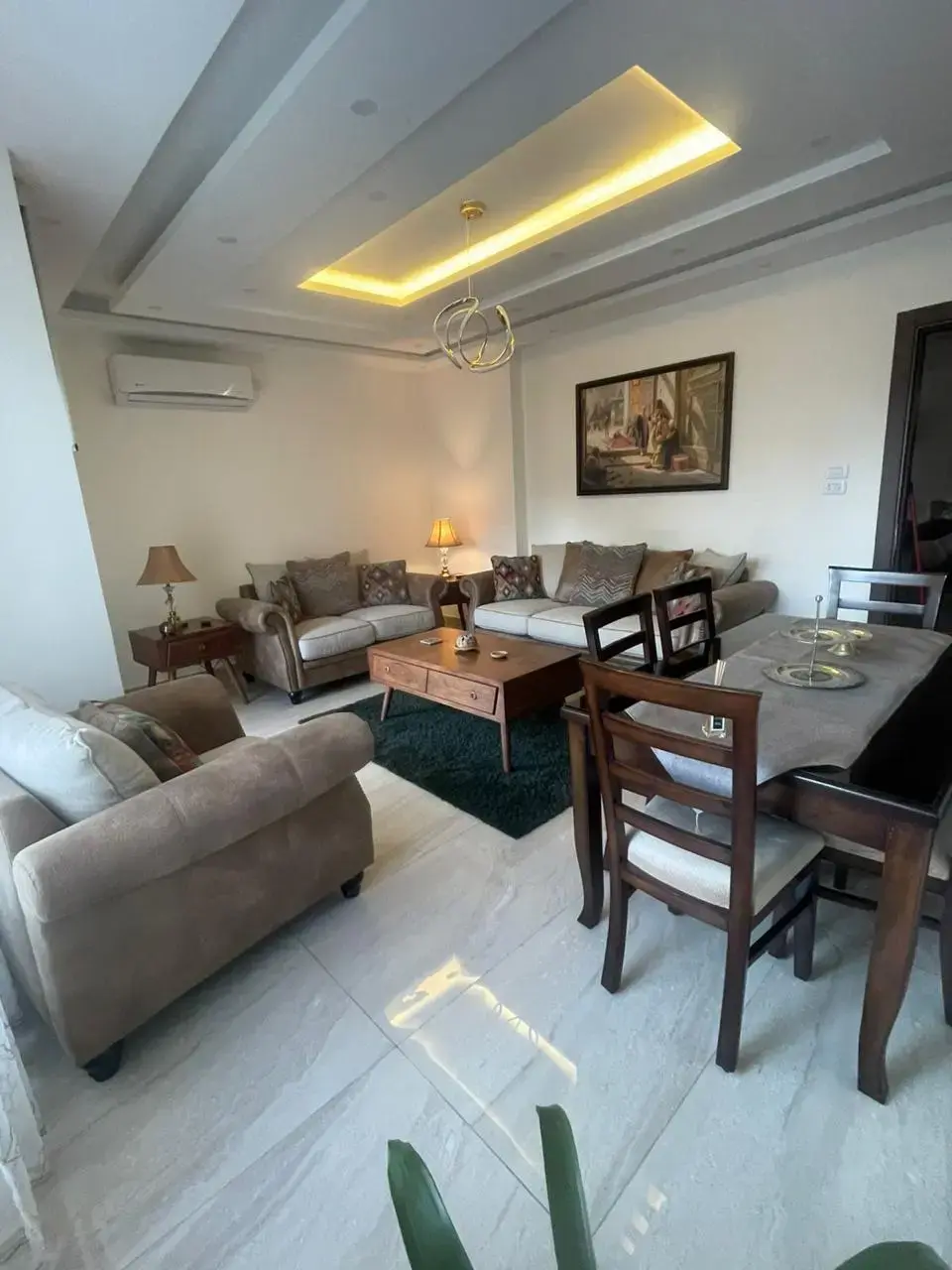 Lightly used 2-bedroom apartment for sale in a quiet part of Dahiet Al Ameer Ali