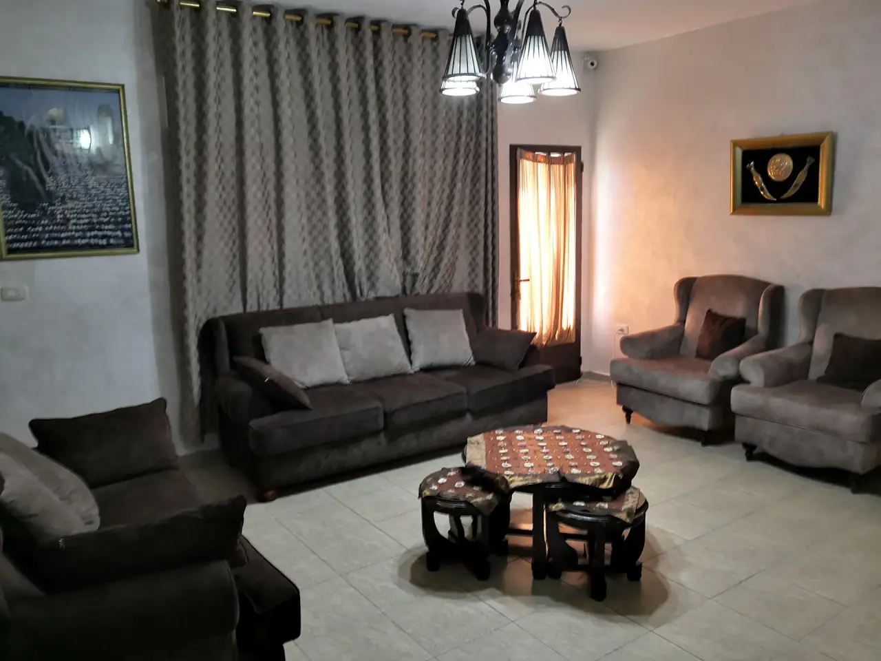 Renovated 303 m² roof-floor apartment with wide terraces for sale in Jabal Al Hussain