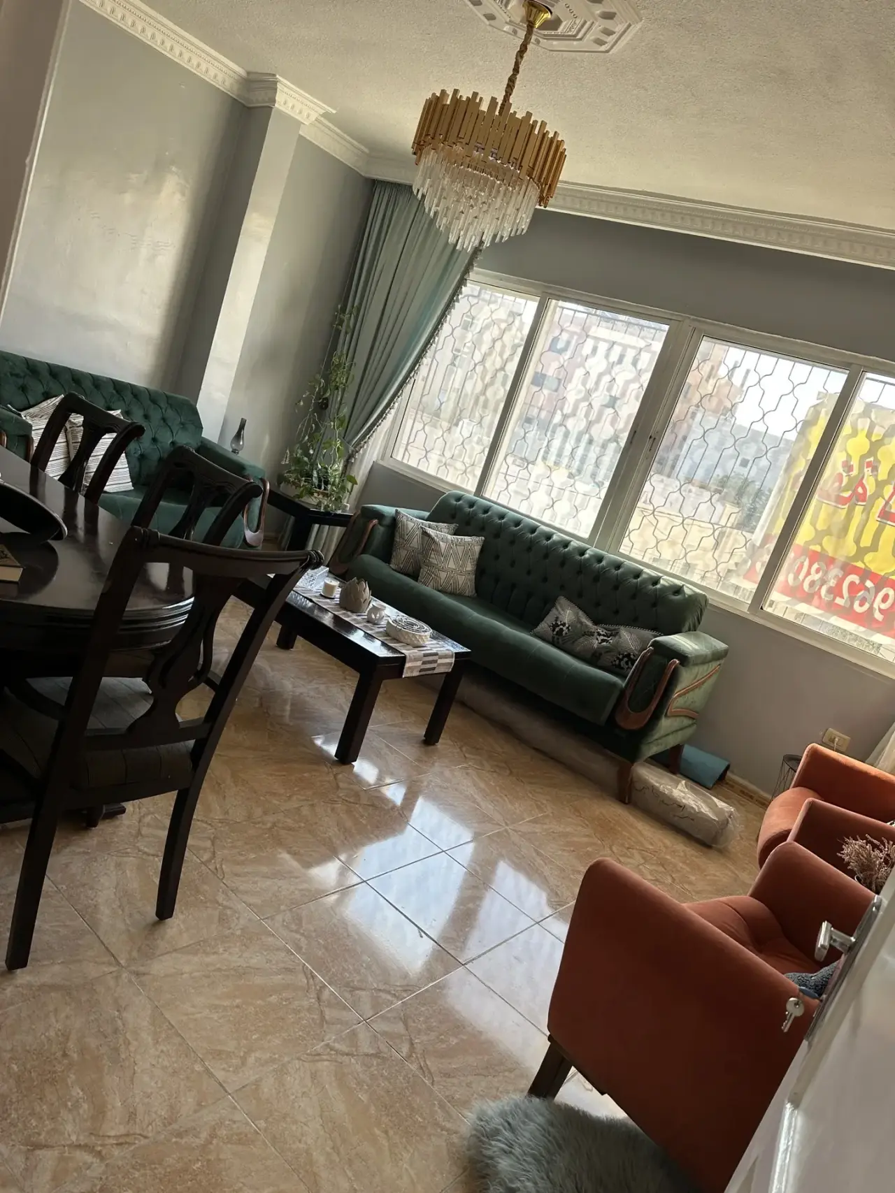 East-facing 130 m² second-floor apartment with lift for sale in Marka Al Janoubiya
