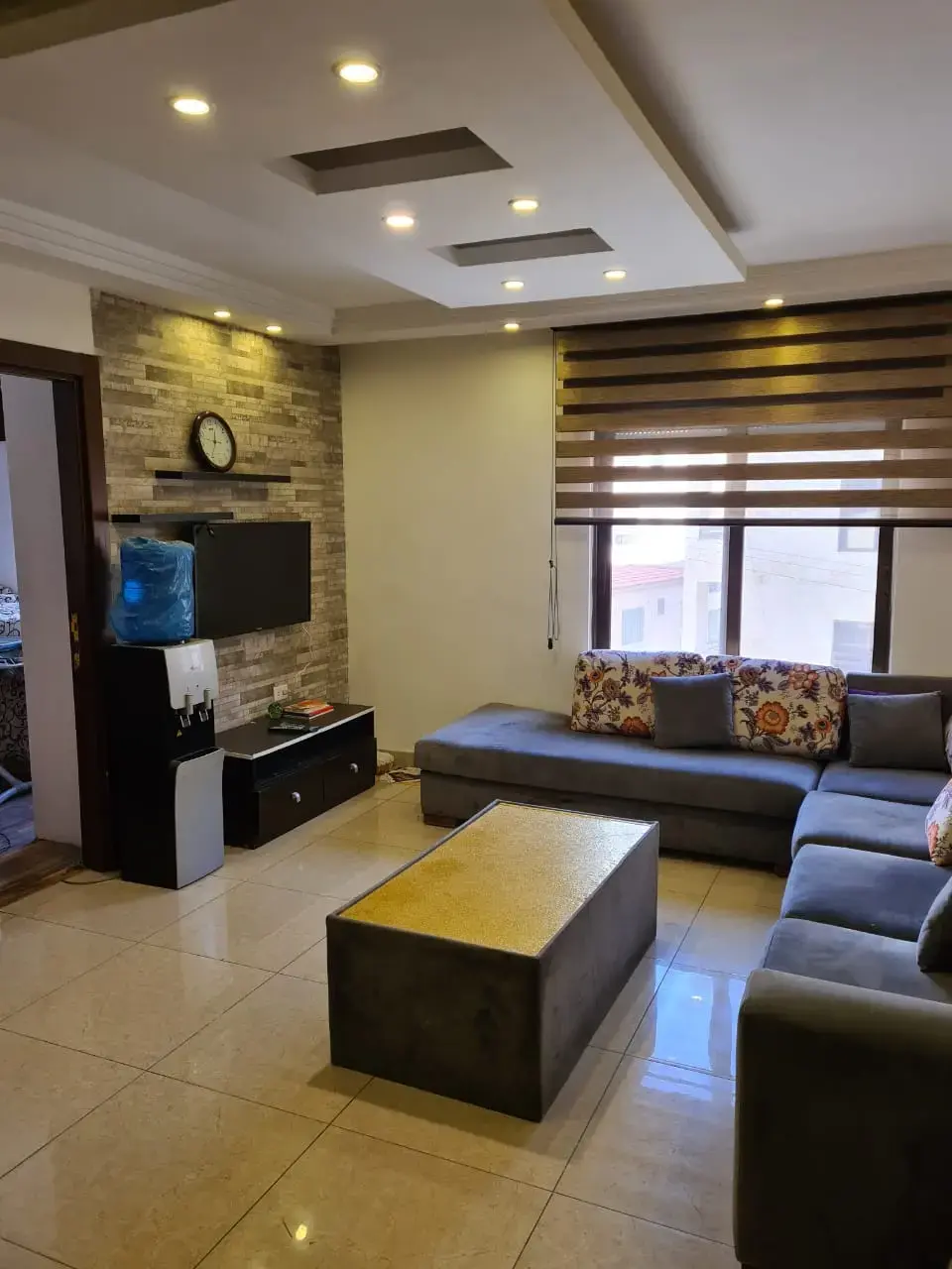 7th Circle, near Cozmo: furnished 65 m² flat with 2 bedrooms and central AC