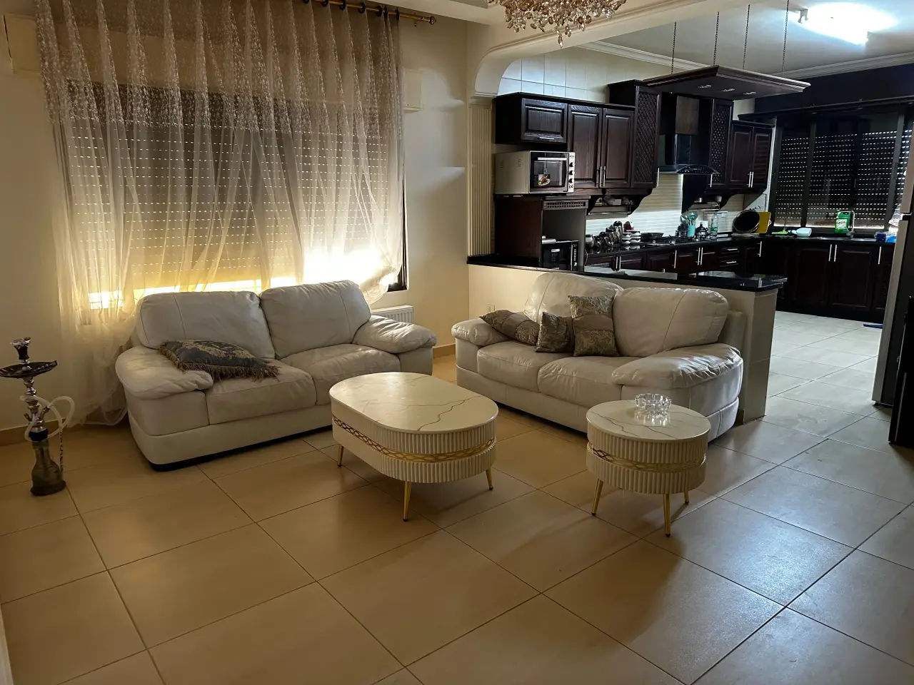 From the owner in Abu Nsair: furnished 210 m² ground floor with a garden