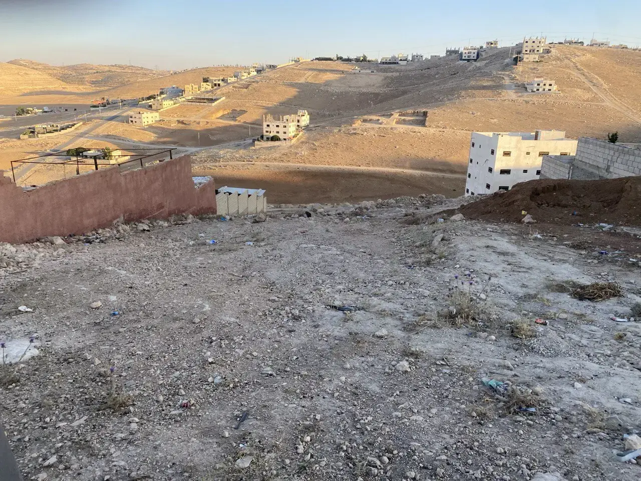 Raised half-dunum plot with a view for sale in Salheyet Al Abed near the Ring Road