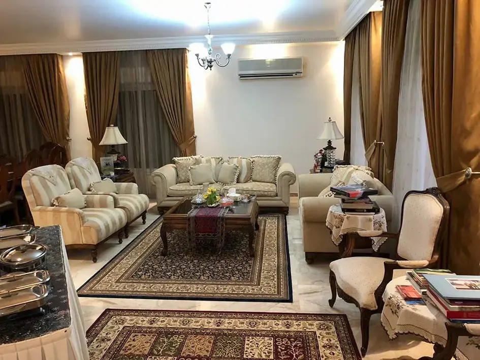Al Kursi detached villa, fully furnished with 5 bedrooms, yearly rent