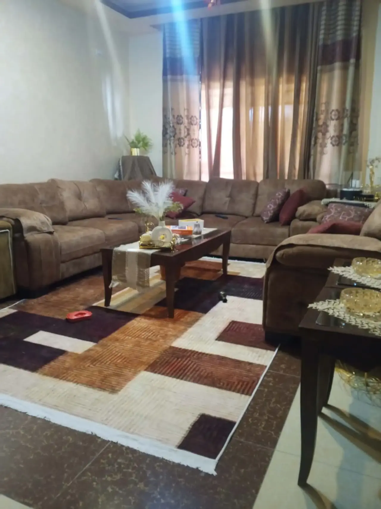 Abu Alanda ground-floor flat of 145 m² with a 30 m² terrace and a view