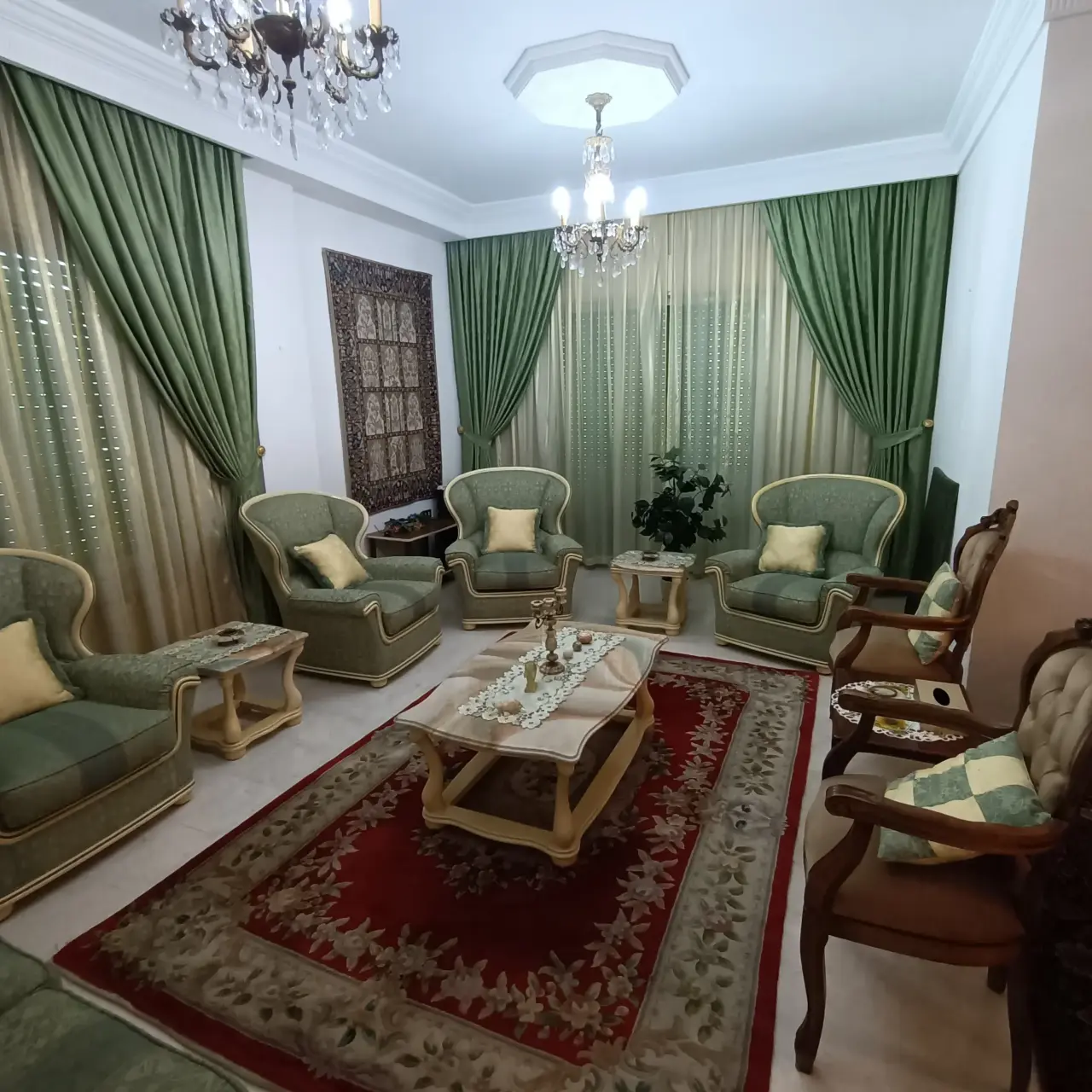 Furnished 3-bedroom apartment for sale on Qadi Al Qudah Street, Telaa Al Ali