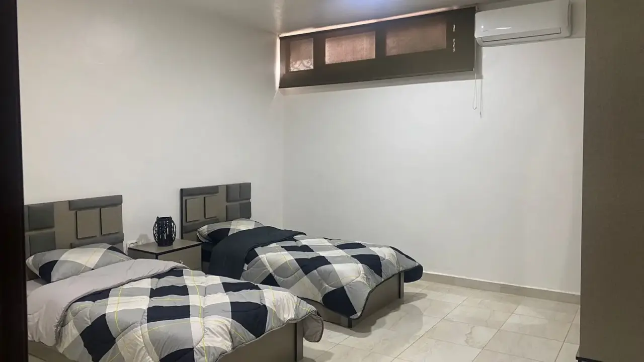 For a small family, students or working women: furnished 2-bedroom flat in Tabarbour