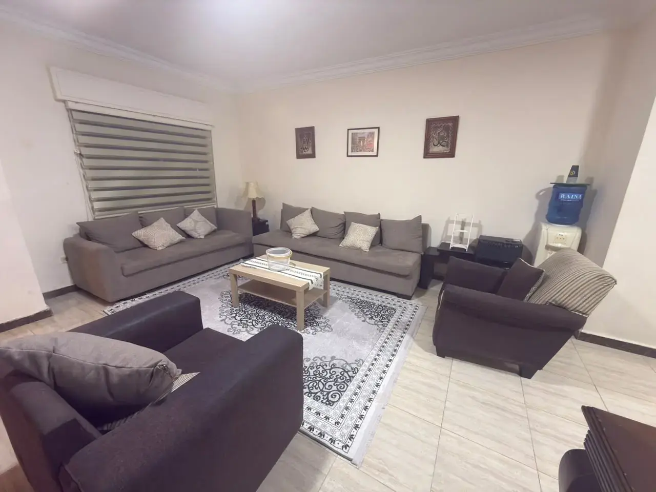 Telaa Al Ali by the Al Bashiti lights: furnished 2-bed, 130 m², with parking