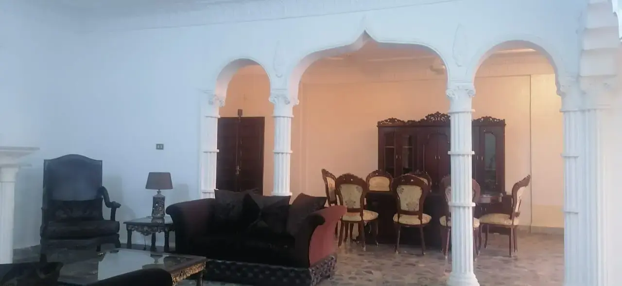 Furnished duplex apartment with private entrance and garden for rent in Al Hay Al Sharqy, Irbid