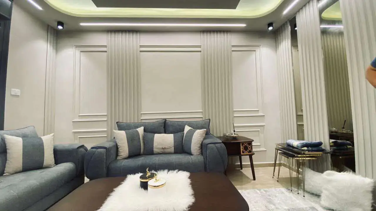 Modern fully furnished 3-bedroom apartment for rent near Al-Kasasbeh roundabout, Irbid