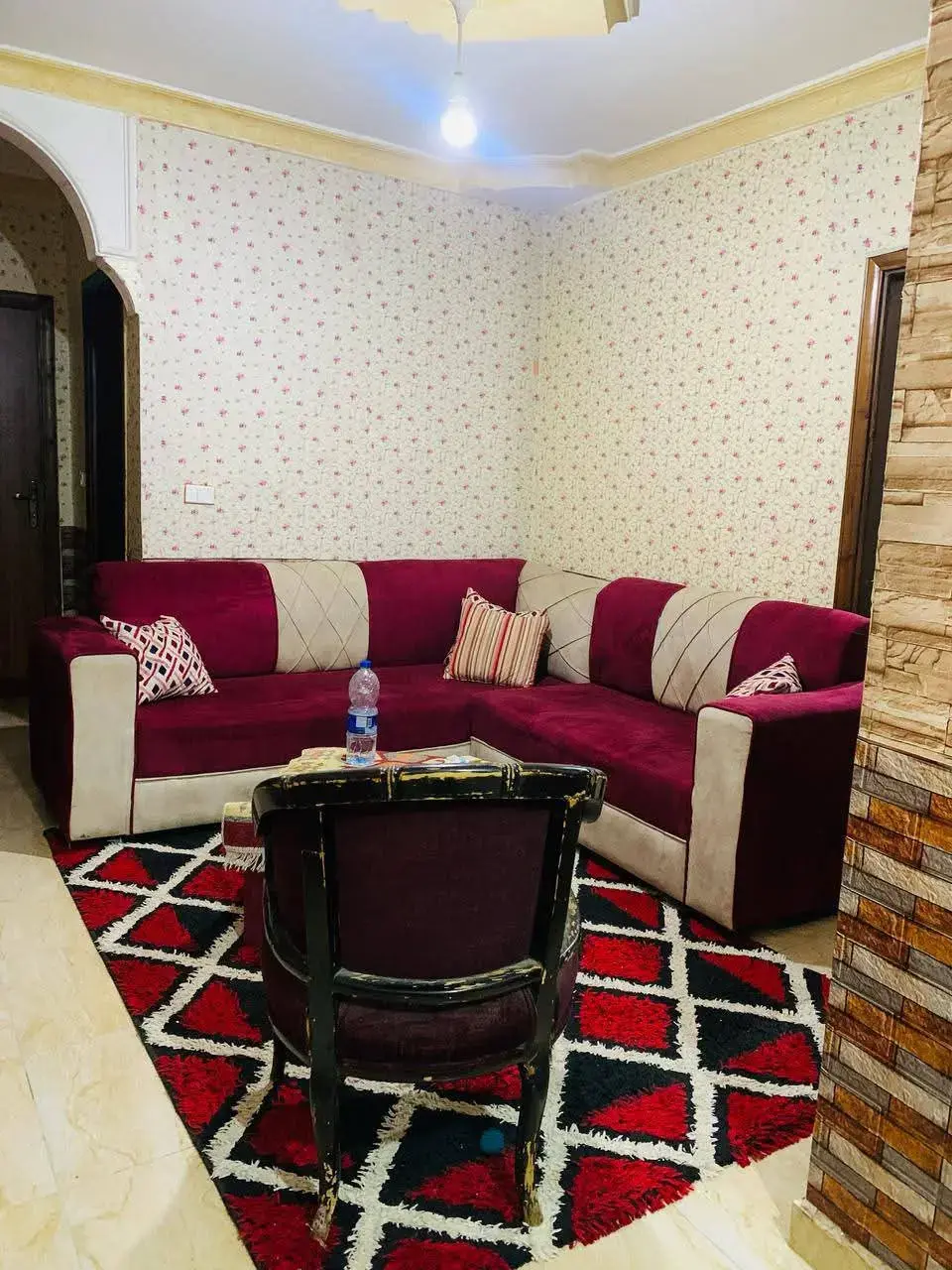 Furnished 2-bedroom apartment for daily, weekly or monthly rent near Al Naseem, Irbid