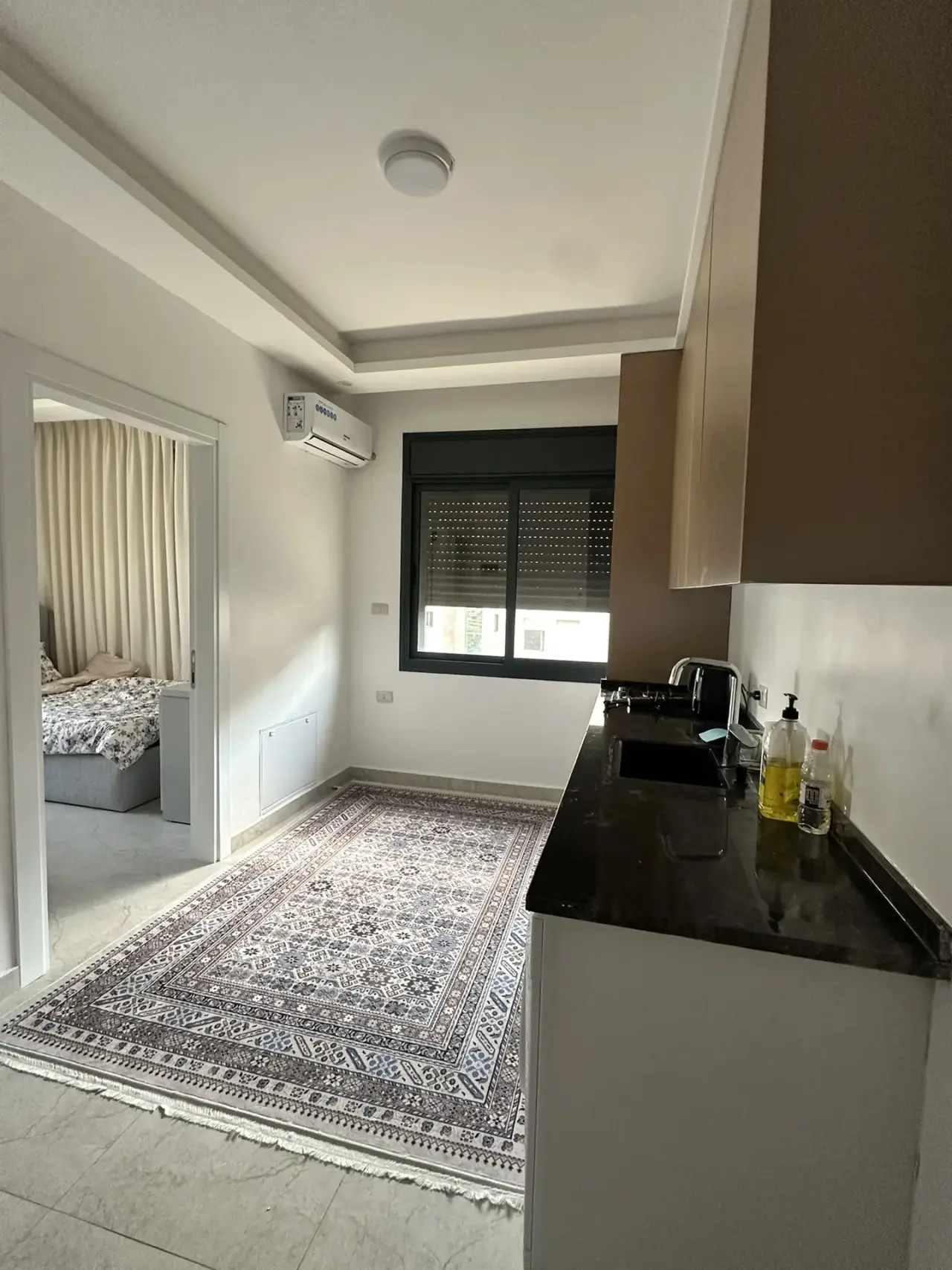 New furnished 2-bedroom student apartment for rent behind Safeway, Irbid