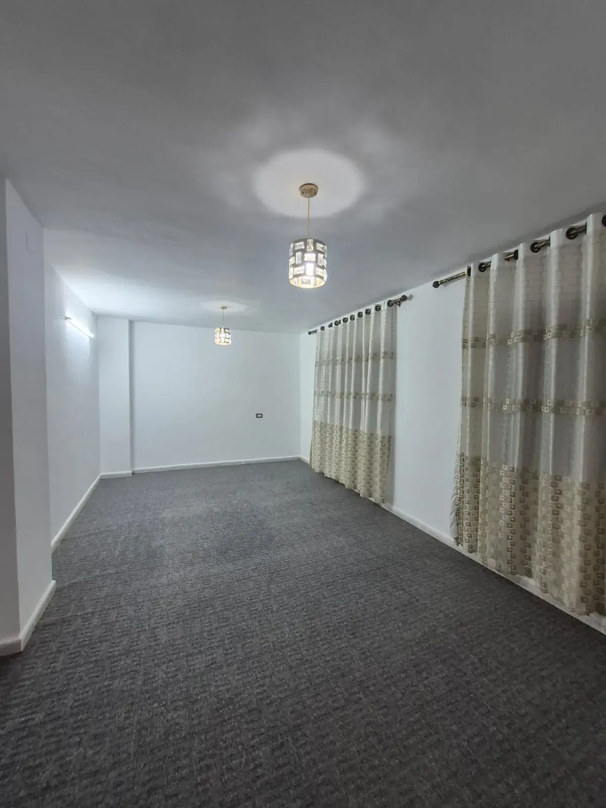 Two-entrance first-floor apartment in a 4-flat building for rent near Al Eiadat, Irbid