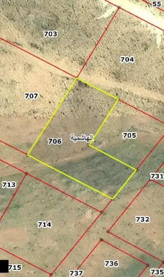 Land for sale in Al Hashemieh