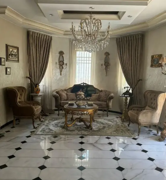 Marj Al Hamam corner villa with private pool and 5 master bedrooms for sale
