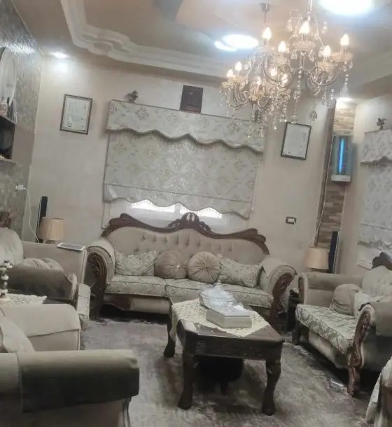 Independent ground-floor 194 m² apartment with terraces and garage for sale in Awajan, Zarqa