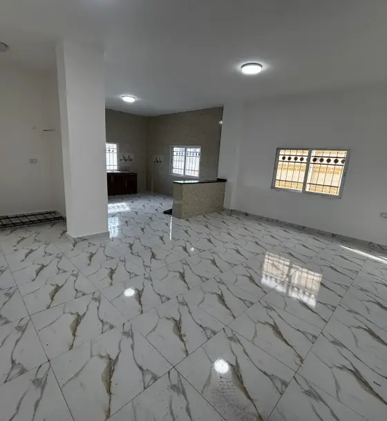 Newly finished third-floor apartment for rent in Graiba, Rusaifeh, with master bedroom