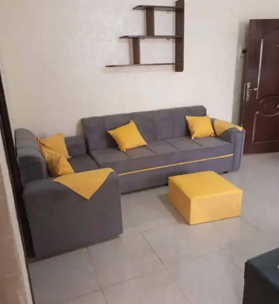 68 m² furnished top-floor flat behind Safeway, 2 bedrooms, 7 minutes walk to Yarmouk