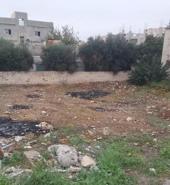 356 m² plot with its own title in Hakama, 20 m from the main road