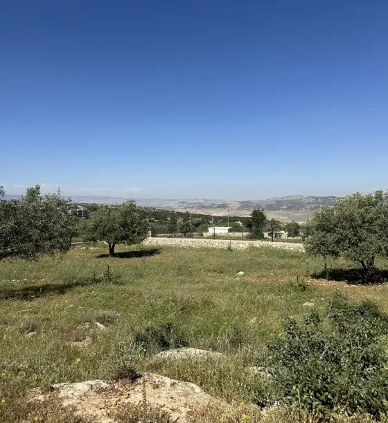 Um Al-Amad, Salt: square 3,400 m² plot with panoramic views that suits a villa with pool