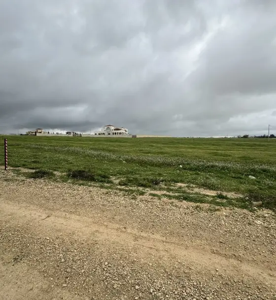2-dunum rural-residential plot with open views for sale in Manja, Madaba