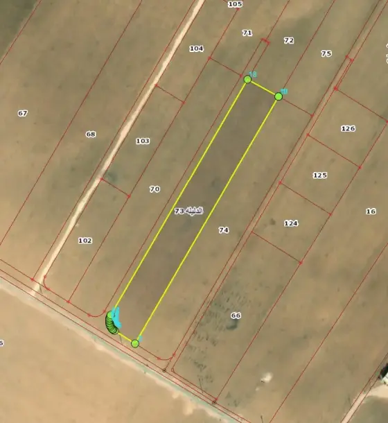 Under 8 JOD/m²: 11.4-dunum level land on a main road in Al Dalilah, Madaba