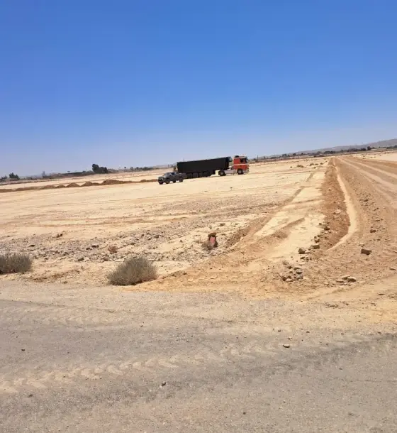 Residential C plots from 500 m² for sale in an Al-Qatraneh project, Karak