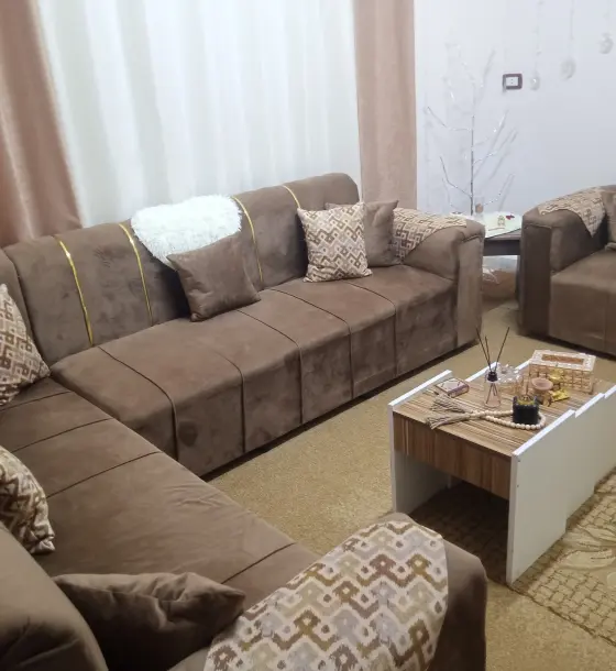 3-bedroom ground-floor apartment with terrace and garden for sale in Rhab, Mafraq