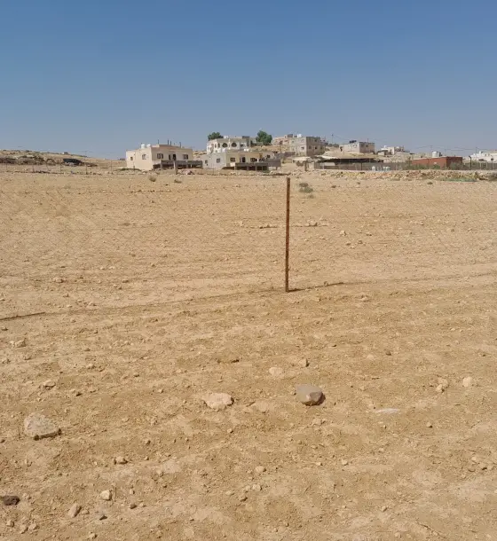 أرض 4.6 دونم مسيجة على شارعين في الزيتونة ببلعما