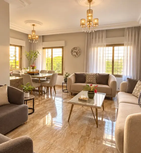 Well-kept 3-bedroom apartment near the Naval Academy for sale in Shafa Badran