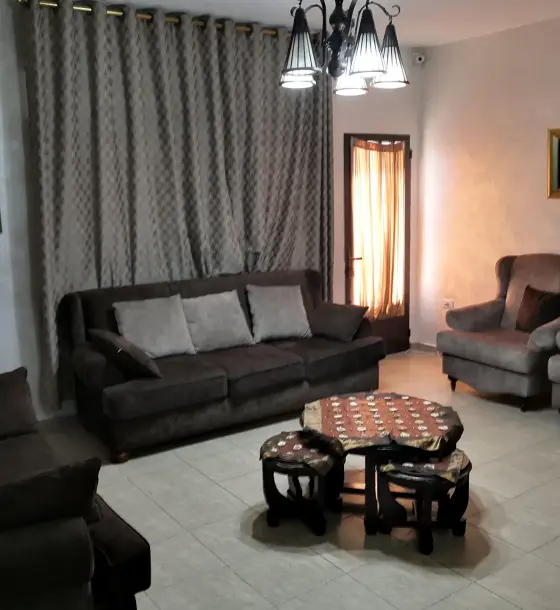 Renovated 303 m² roof-floor apartment with wide terraces for sale in Jabal Al Hussain