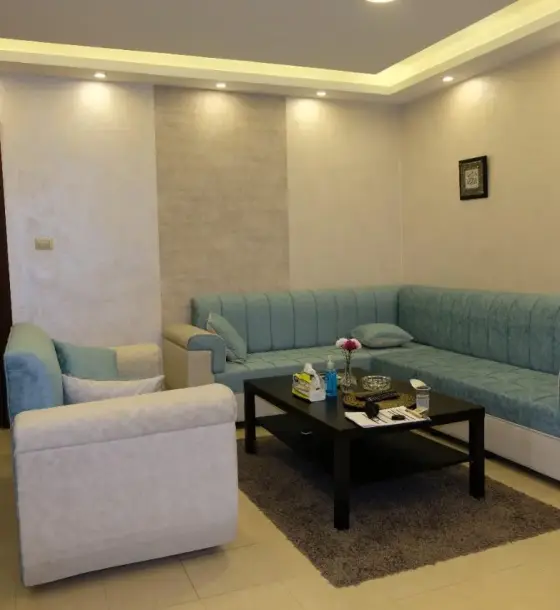 Furnished three-bedroom apartment for sale near the Tunisian Embassy in Abdoun