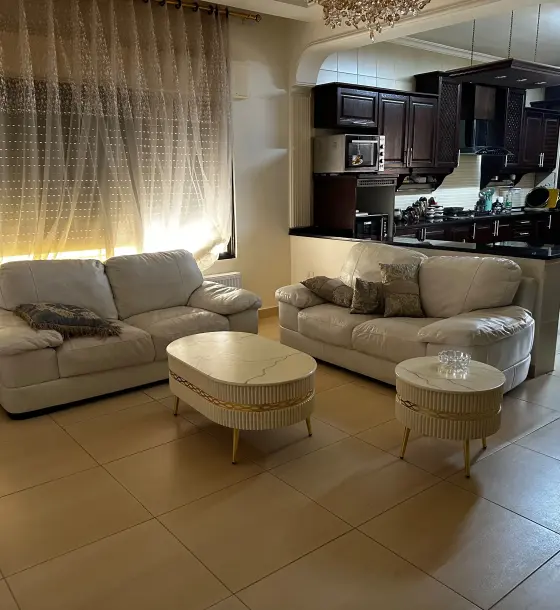 From the owner in Abu Nsair: furnished 210 m² ground floor with a garden