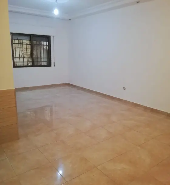 Ground-floor 3-bedroom apartment with a 200 m² yard for rent in Al Bayader near Yasser Mall