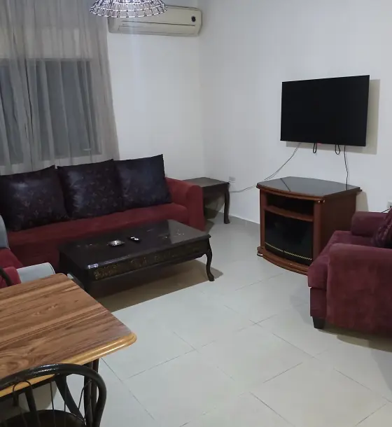 Neatly furnished one-bedroom apartment for rent behind Abdullah Ghosheh St, near Mecca St