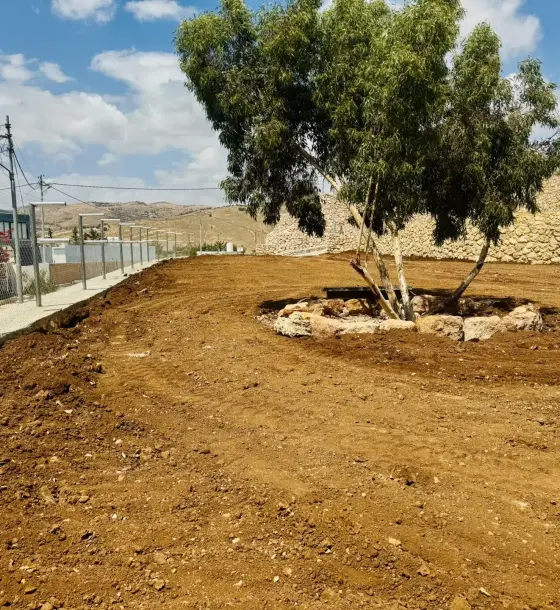 3,700 m² plot for sale in Mahes, Umm Al-Khal basin, on three streets among farms and chalets