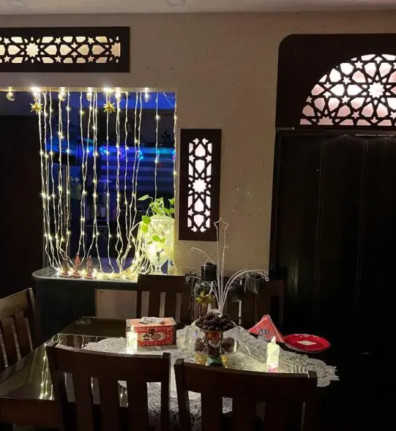 3-bedroom apartment with full decor and oak kitchen for rent in Hay Shaker