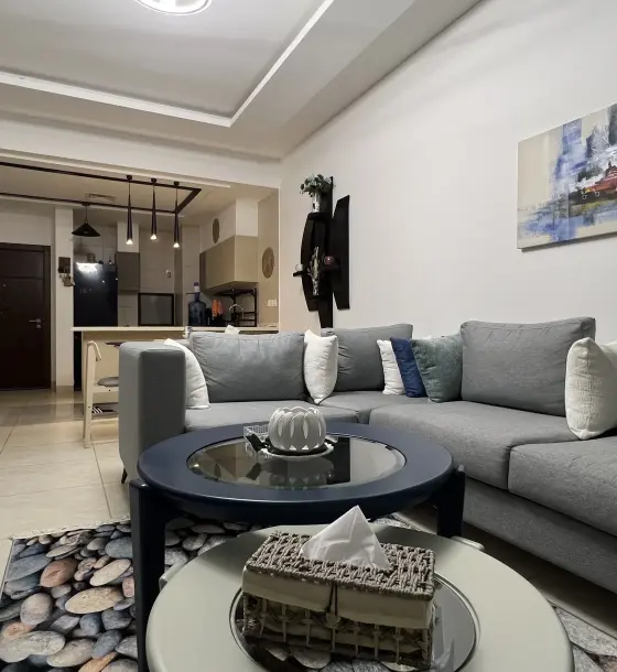 Rahah Village resort, Aqaba: furnished 75 m² suite with pool view for rent