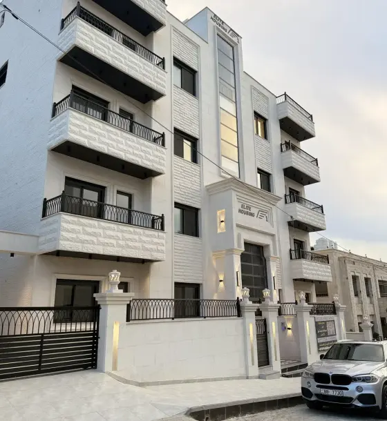 Hotel-style finish on a new ground-floor 3-bed flat in Abu Nsair